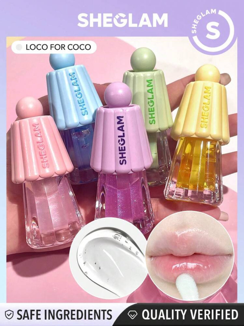 SHEGLAM JELLY WOW LIP GLOSS HIDRATANTE