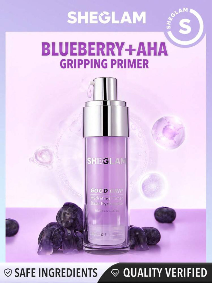 SHEGLAM GOOD GRIP HYDRATING PRIMER BLUEBERRY + AHA