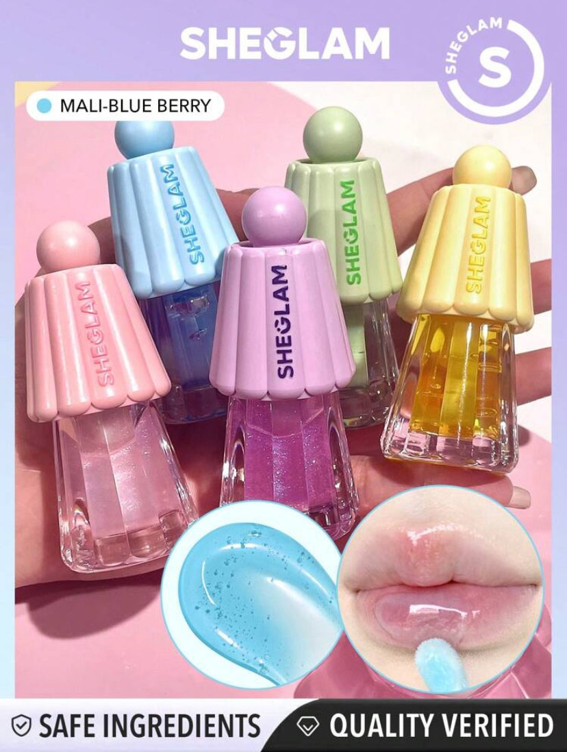 SHEGLAM JELLY WOW LIP GLOSS HIDRATANTE