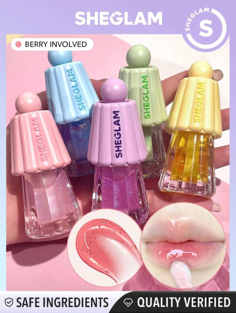 SHEGLAM JELLY WOW LIP GLOSS HIDRATANTE