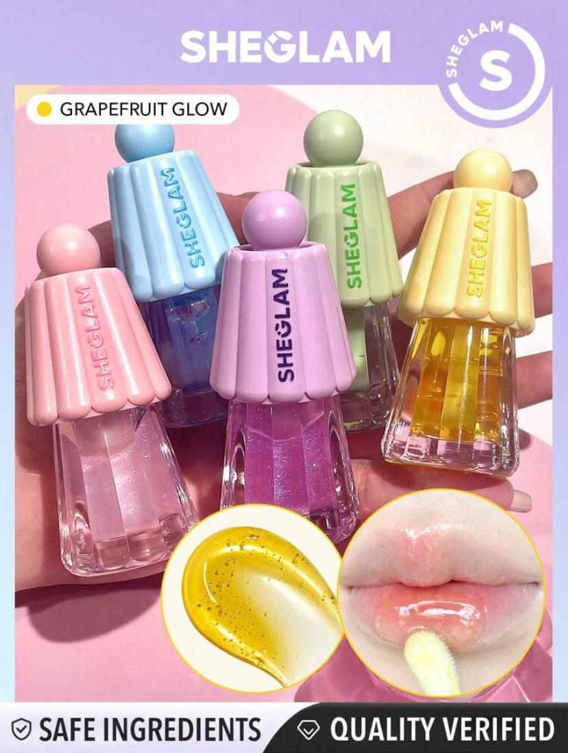 SHEGLAM JELLY WOW LIP GLOSS HIDRATANTE