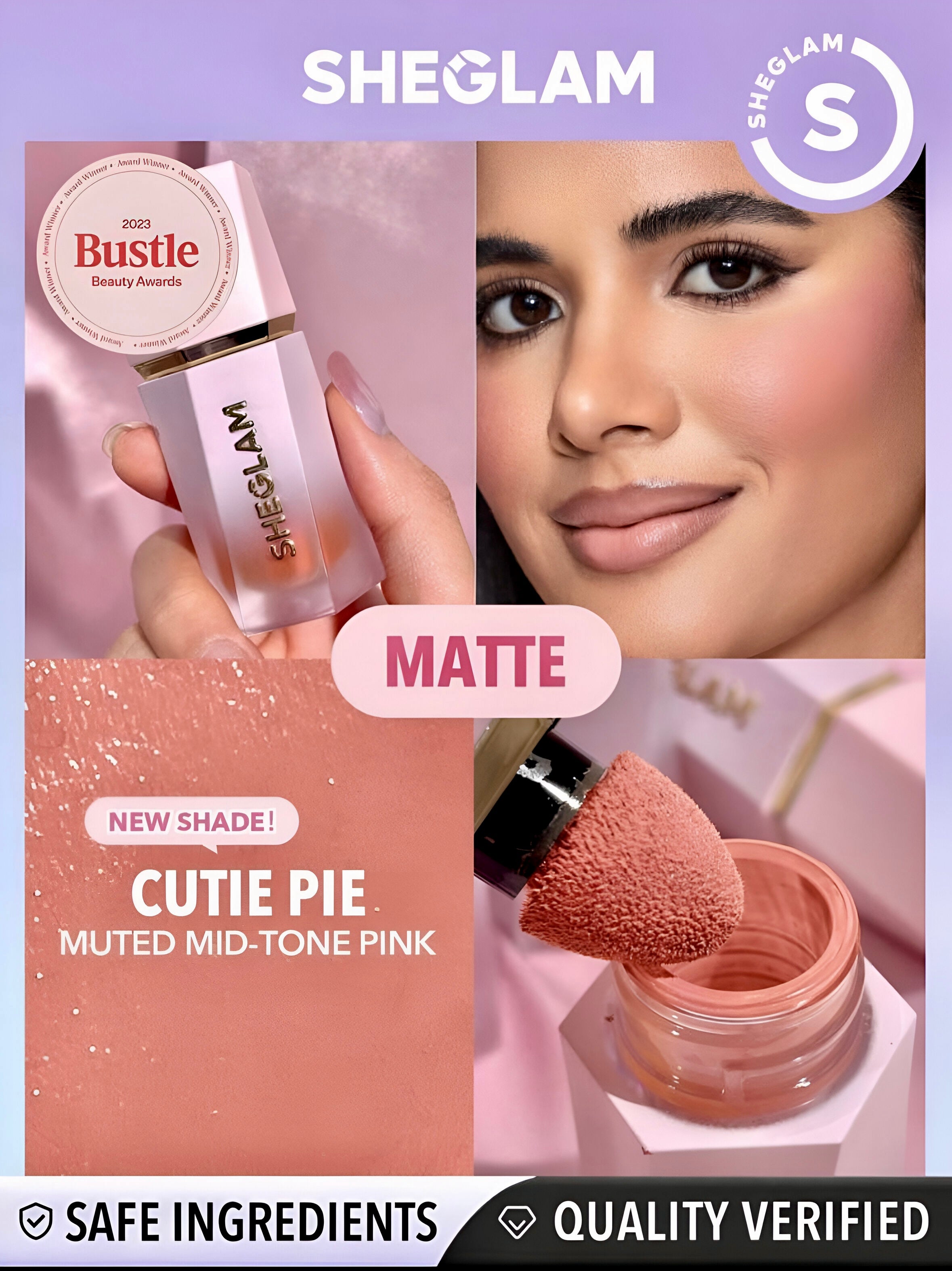 SHEGLAM BLUSH LÍQUIDO COLOR BLOOM ACABADO MATTE