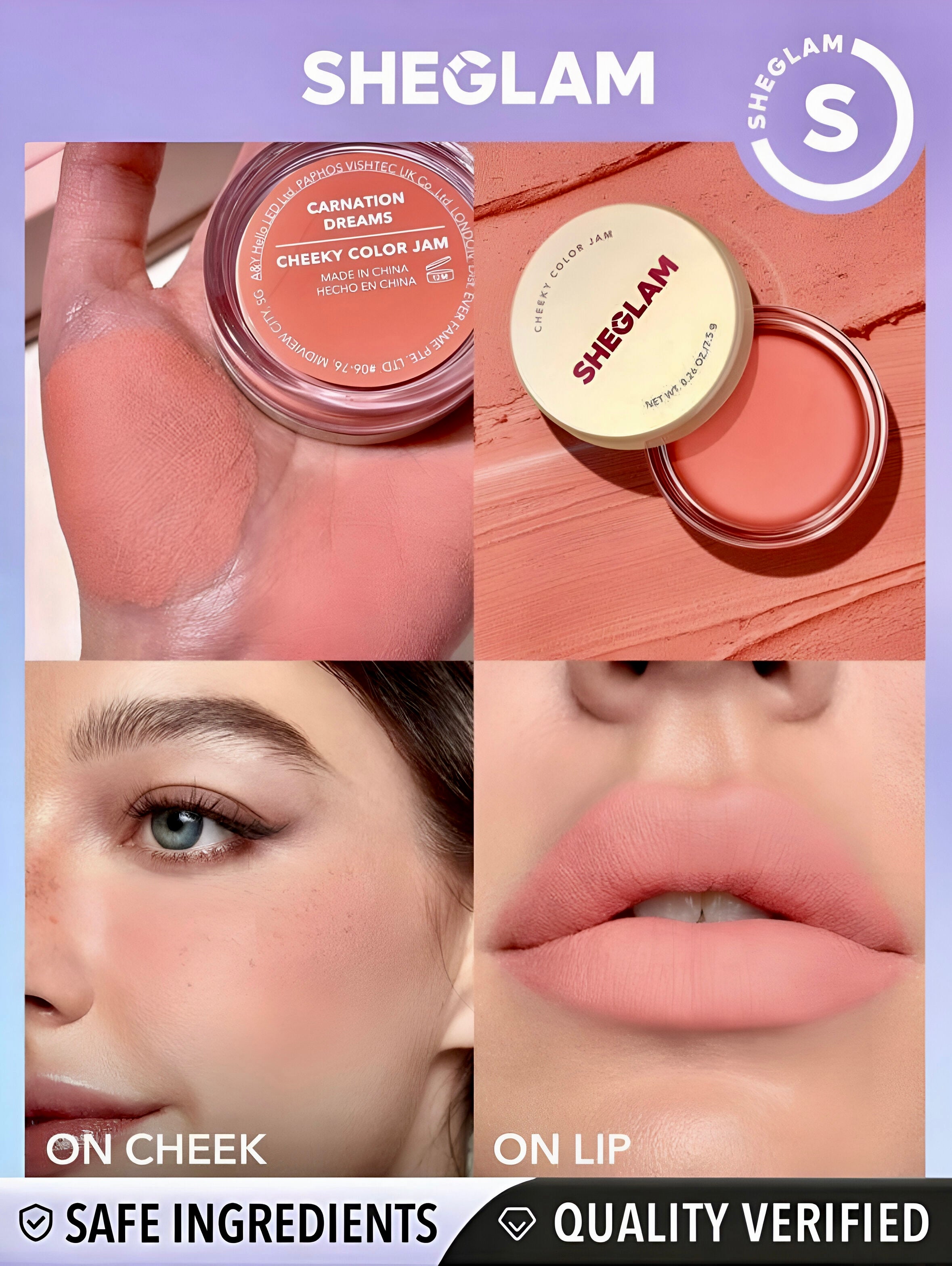 SHEGLAM BLUSH CHEEKY COLOR JAM