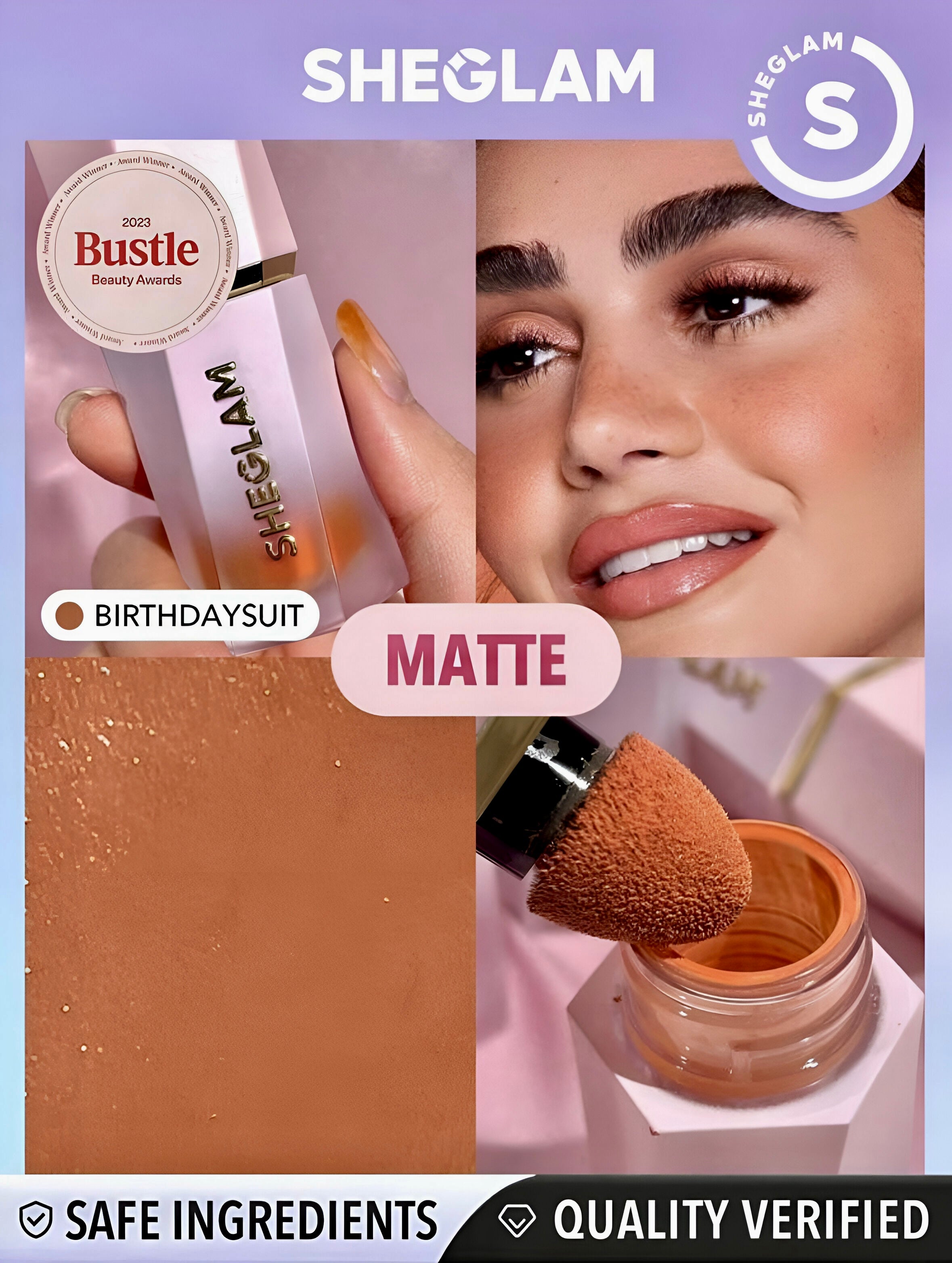 SHEGLAM BLUSH LÍQUIDO COLOR BLOOM ACABADO MATTE