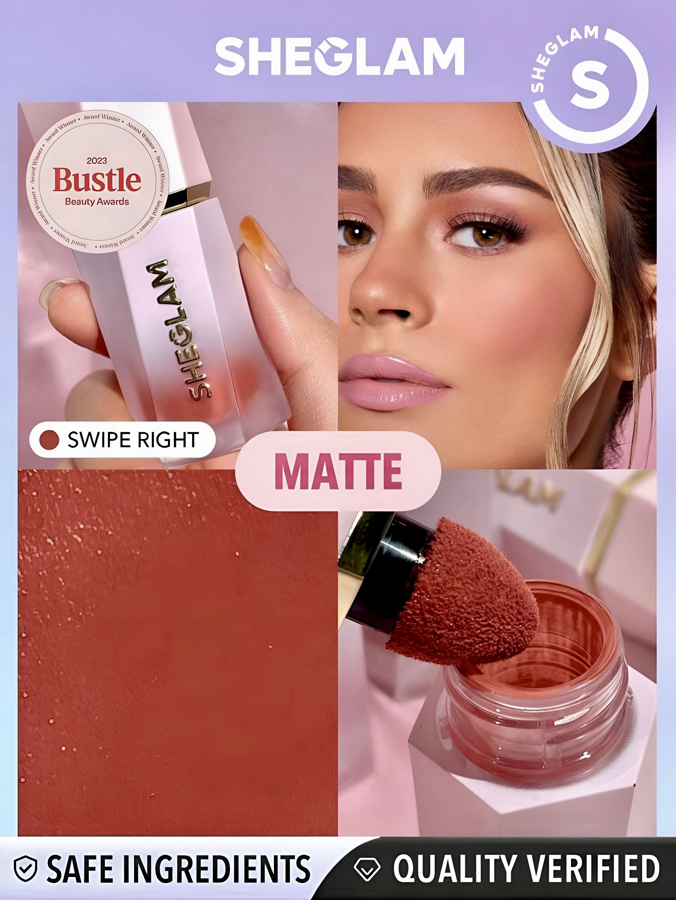 SHEGLAM BLUSH LÍQUIDO COLOR BLOOM ACABADO MATTE