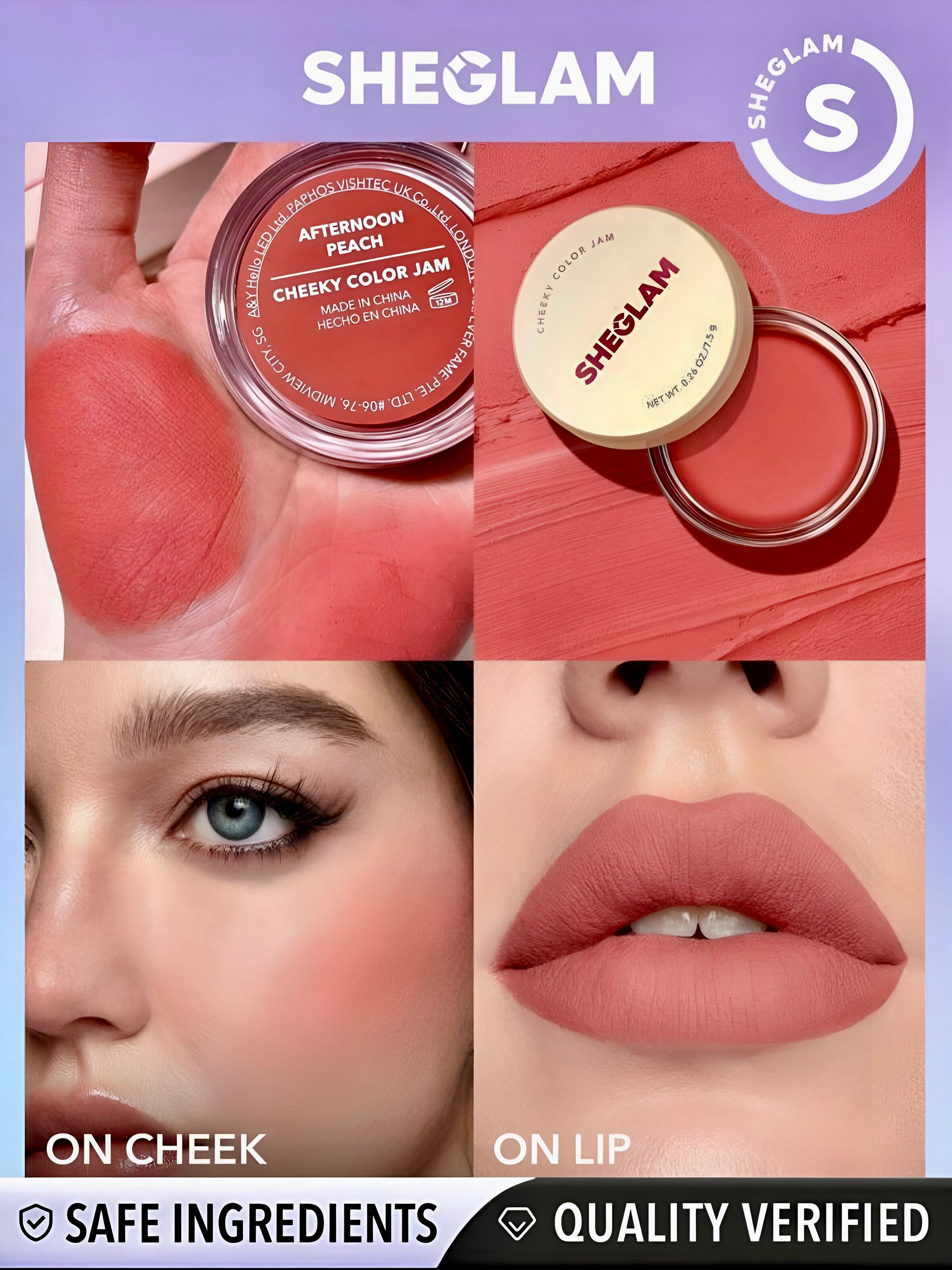 SHEGLAM BLUSH CHEEKY COLOR JAM