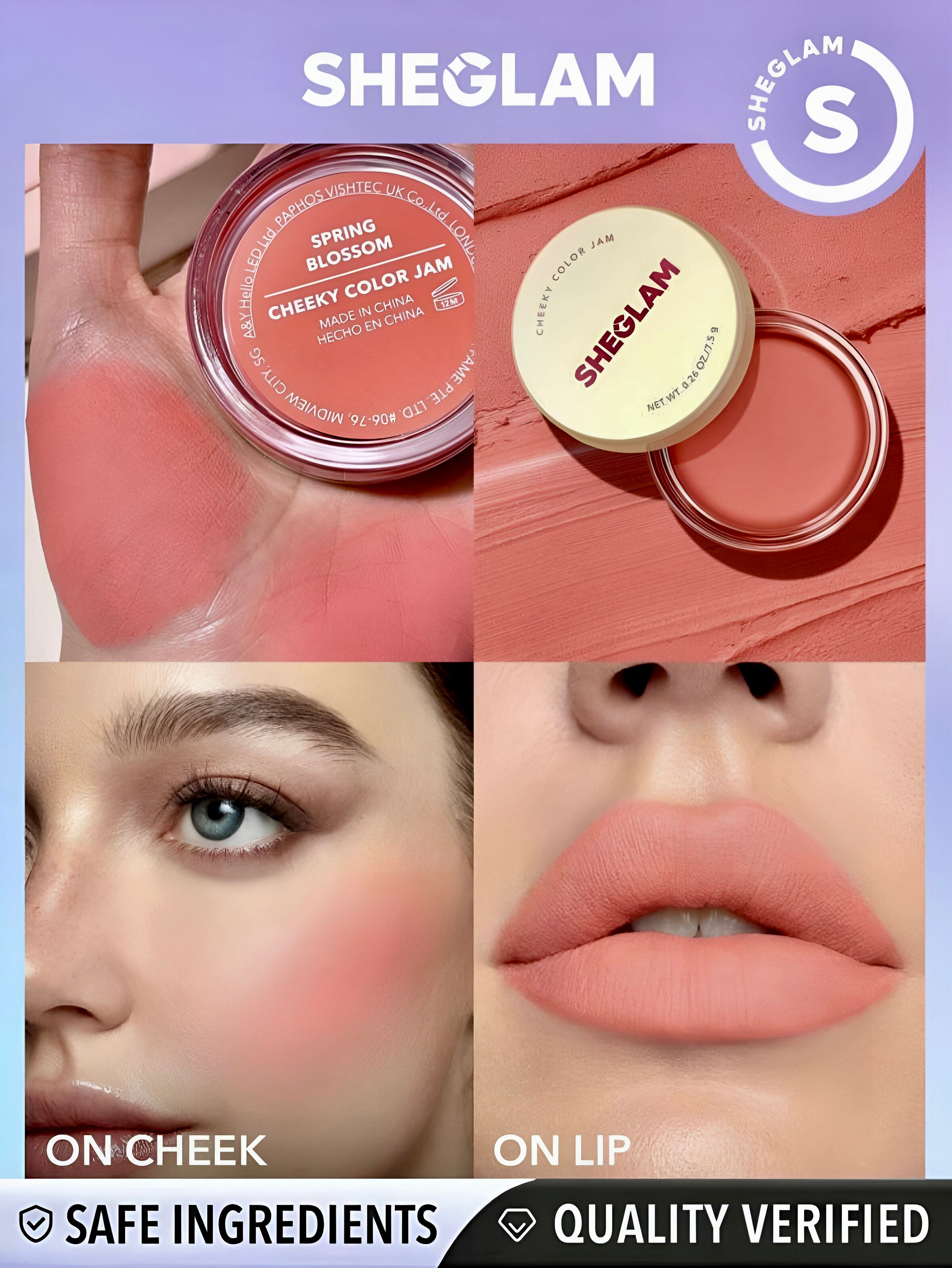 SHEGLAM BLUSH CHEEKY COLOR JAM