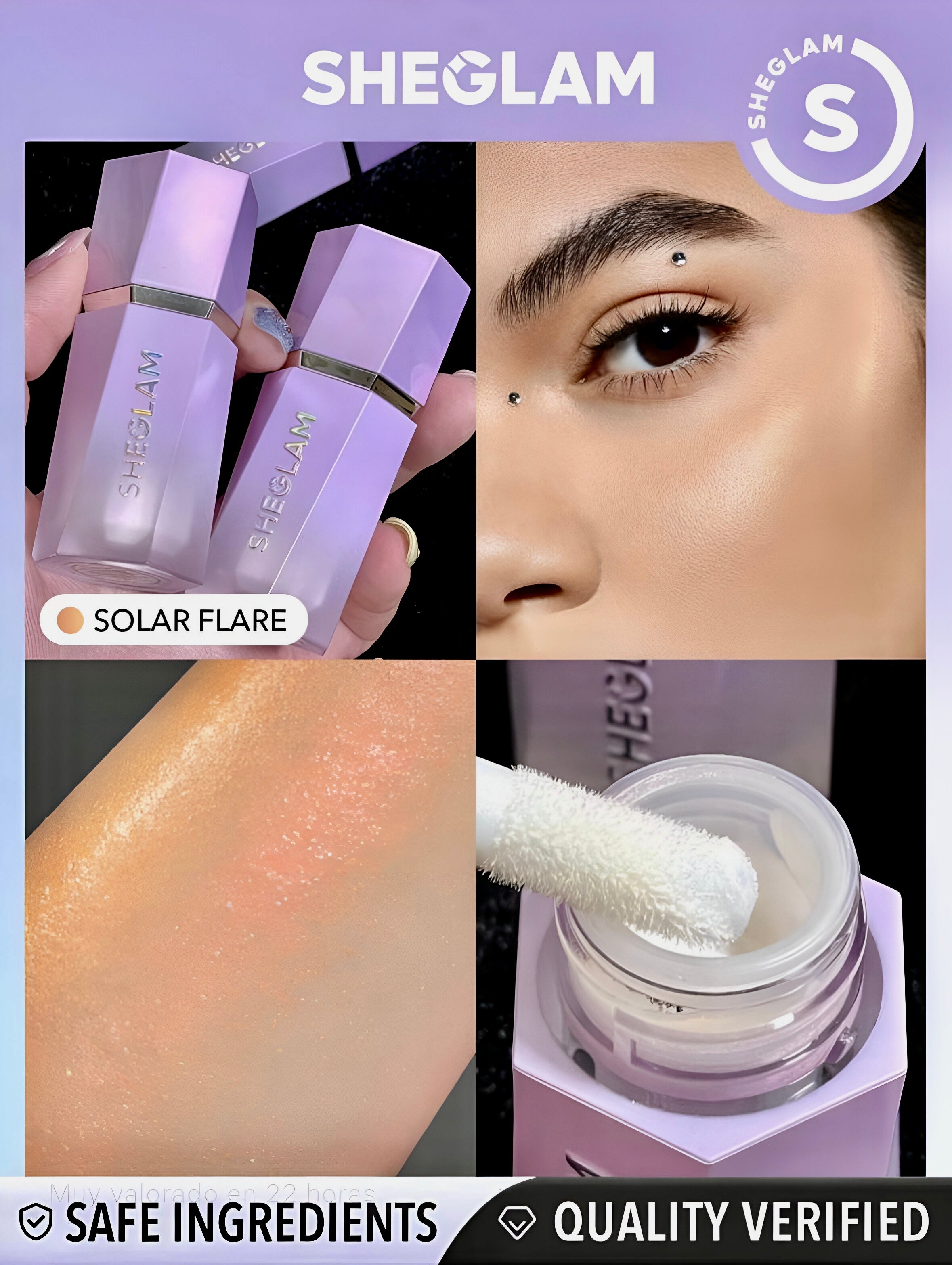 SHEGLAM CHROMA-GLOW BLOOM ILUMINADOR LÍQUIDO