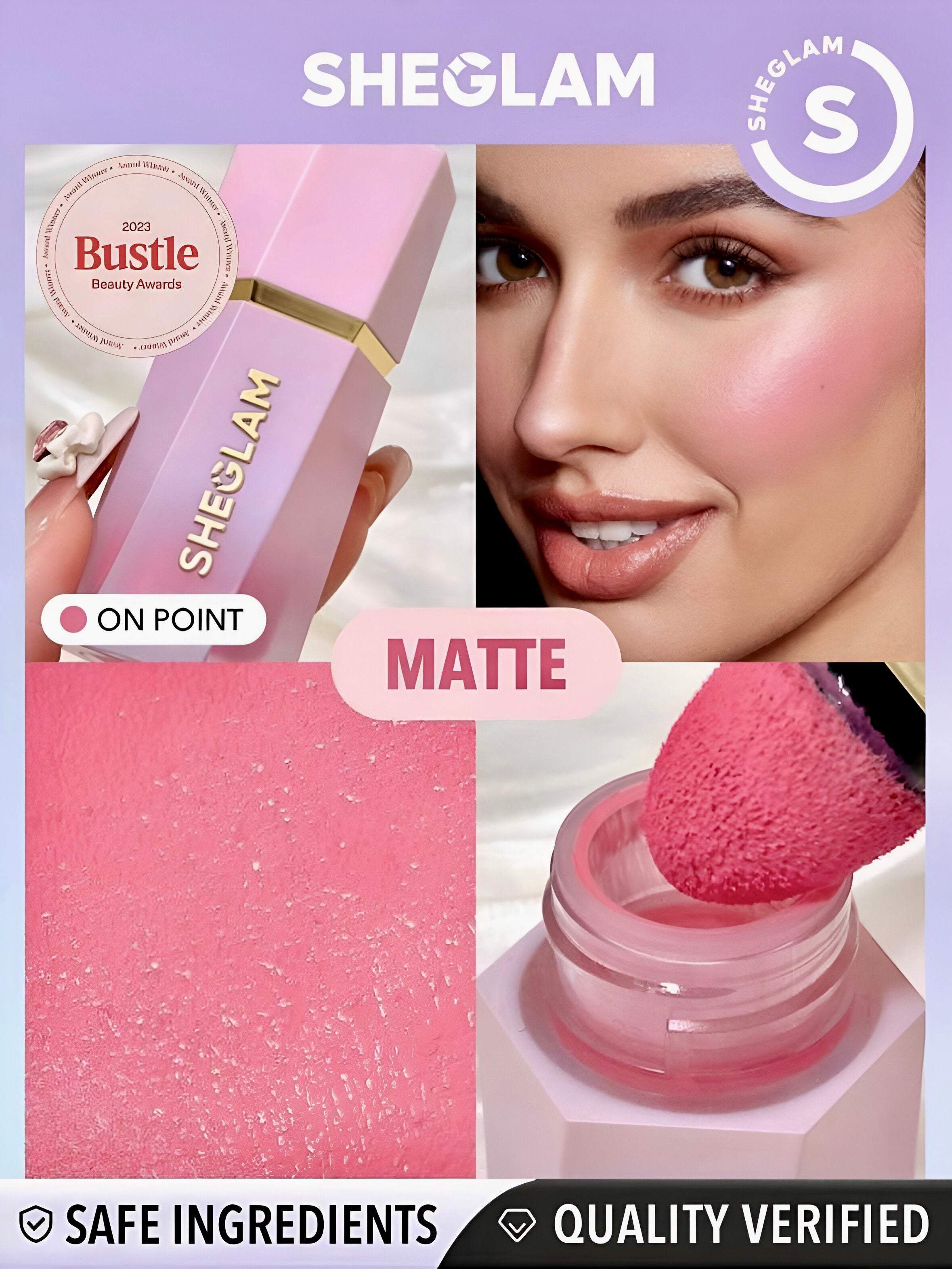 SHEGLAM BLUSH LÍQUIDO COLOR BLOOM ACABADO MATTE