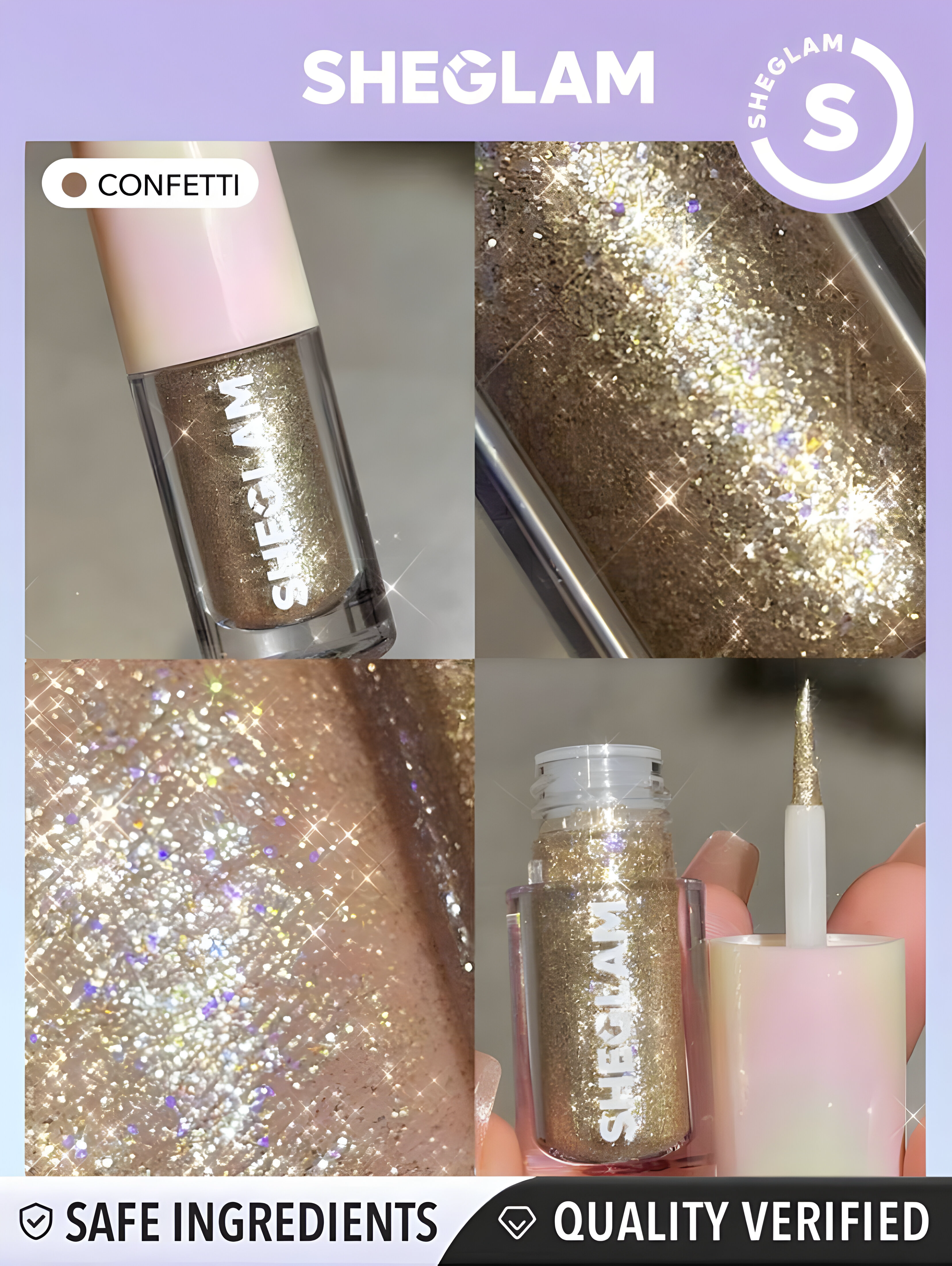 SHEGLAM INSTA-PARTY GLITTER DELINEADOR