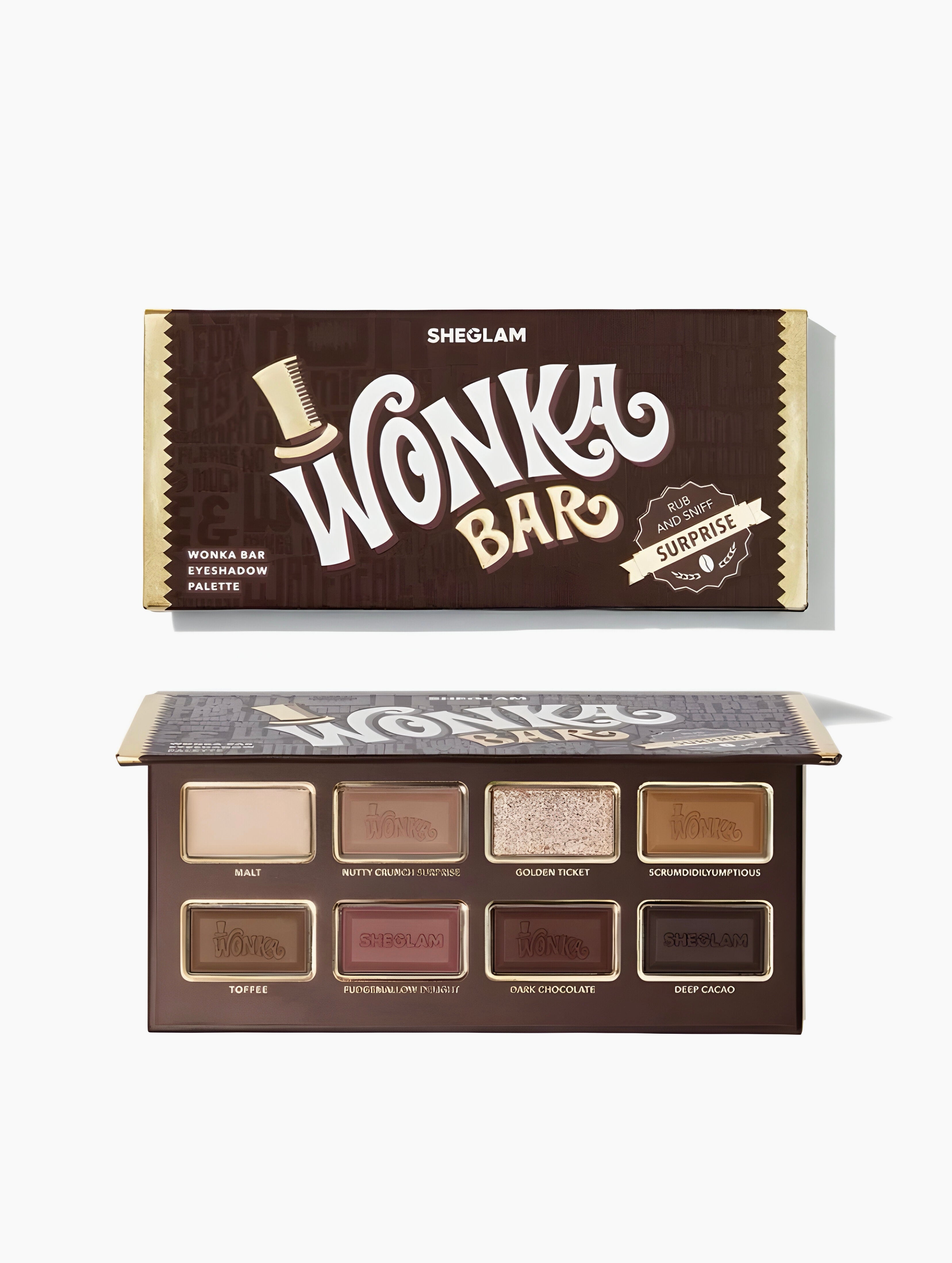 SHEGLAM PALETA WILLY WONKA BAR