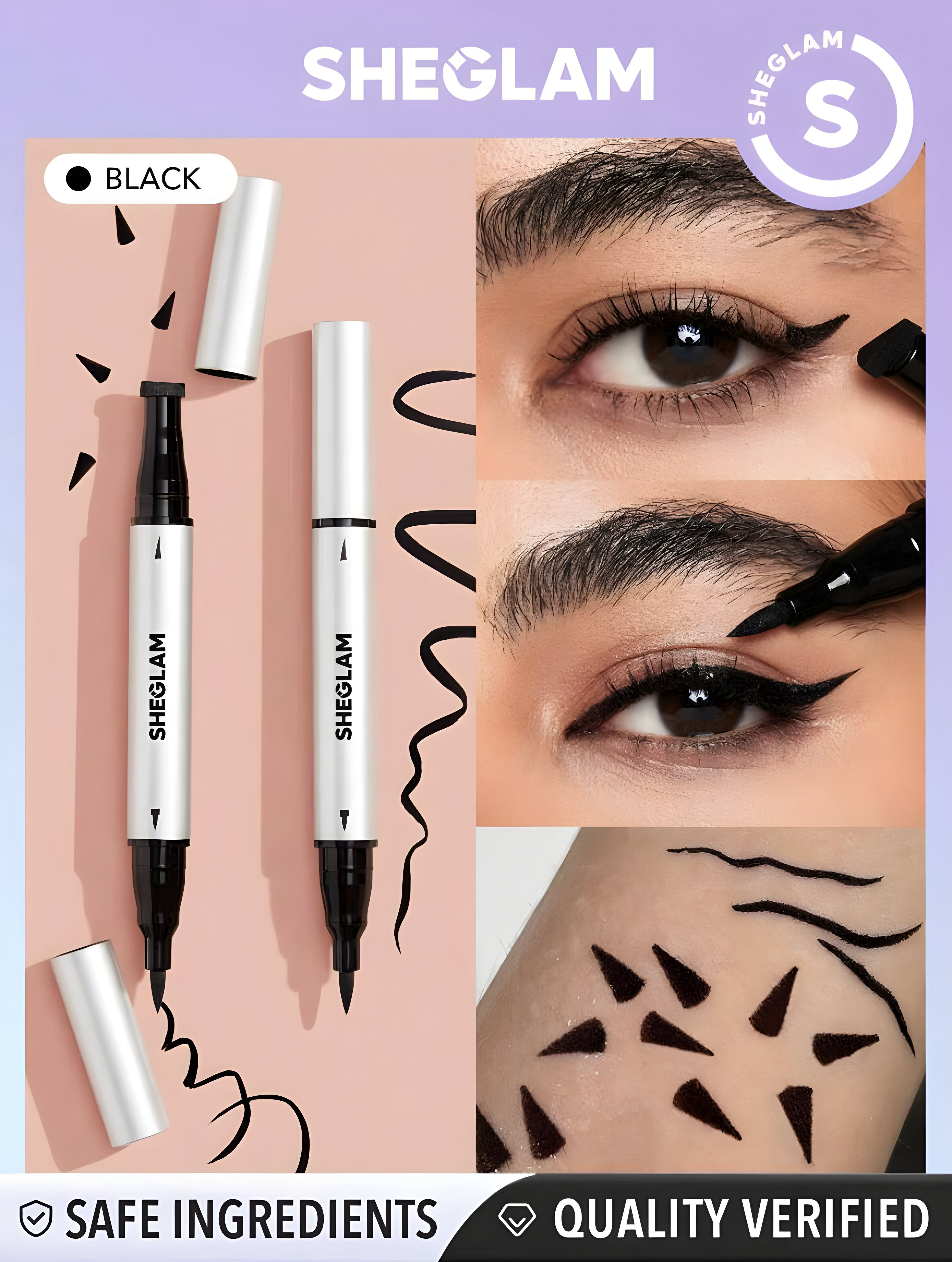 SHEGLAM WING IT WATERPROOF LINER DUO