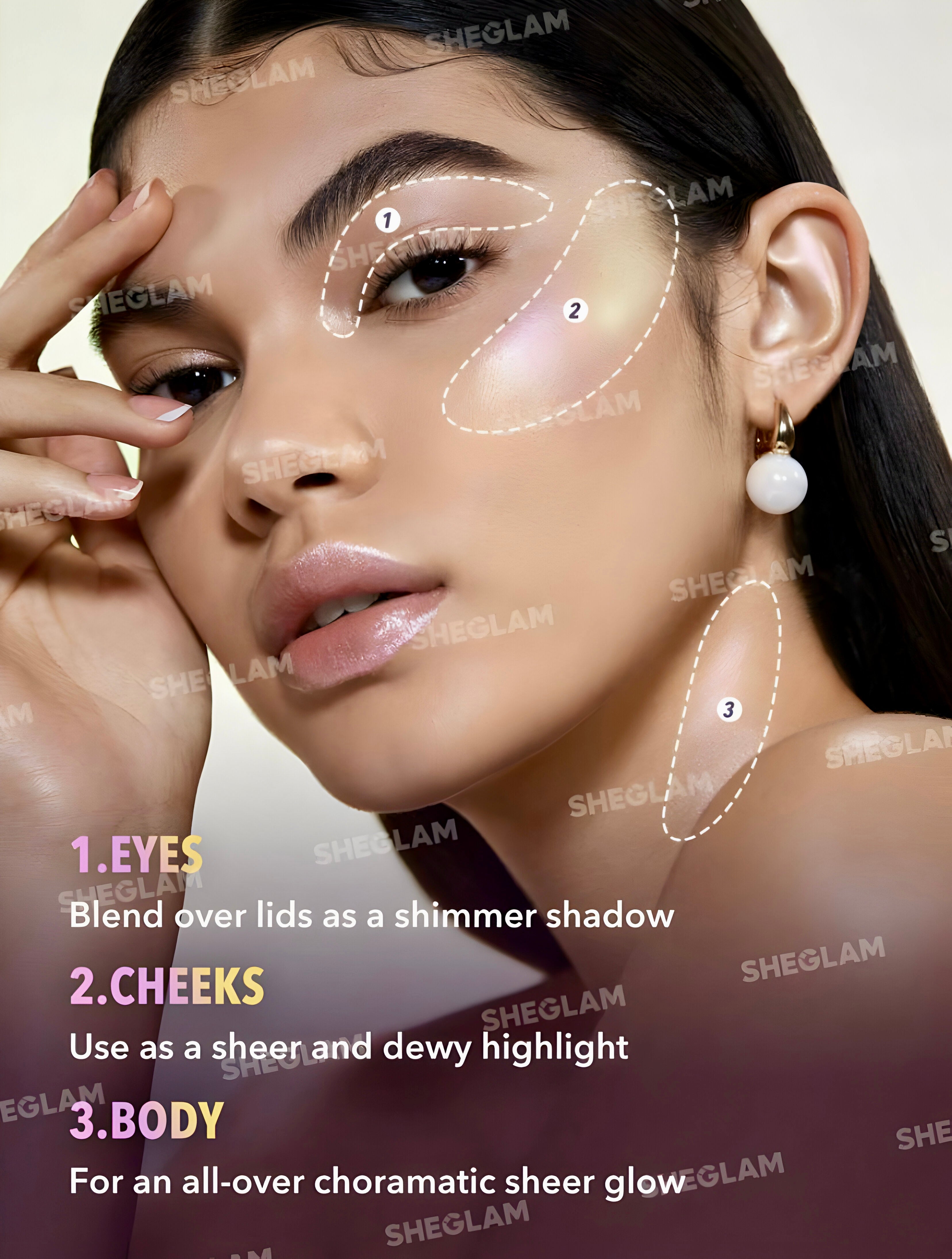 SHEGLAM CHROMA-GLOW BLOOM ILUMINADOR LÍQUIDO